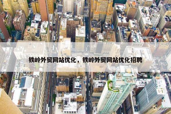 铁岭外贸网站优化，铁岭外贸网站优化招聘