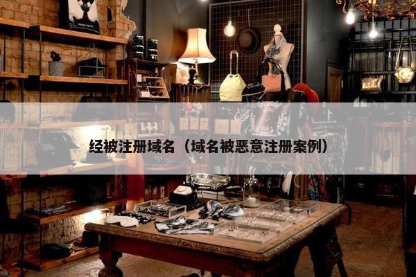 经被注册域名（域名被恶意注册案例）