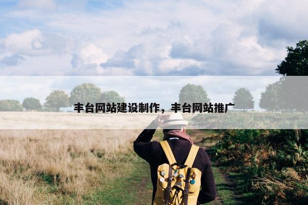 丰台网站建设制作，丰台网站推广