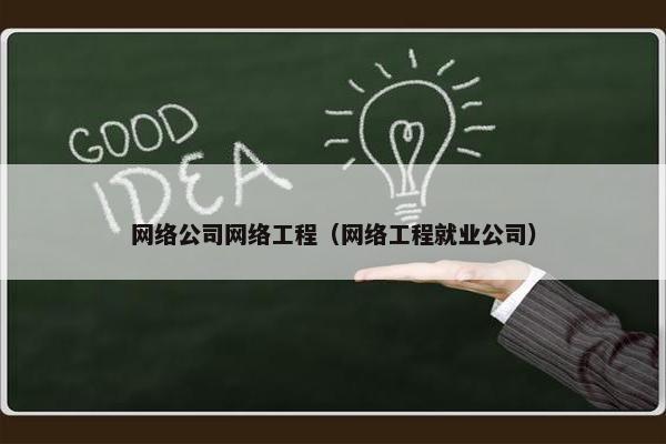 网络公司网络工程（网络工程就业公司）