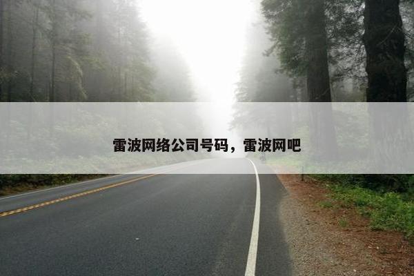 雷波网络公司号码，雷波网吧