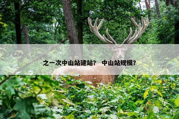 之一次中山站建站？ 中山站规模？