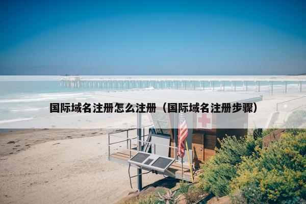 国际域名注册怎么注册（国际域名注册步骤）