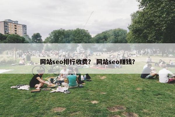 网站seo排行收费？ 网站seo赚钱？