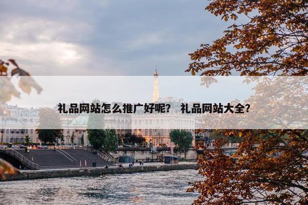 礼品网站怎么推广好呢？ 礼品网站大全？