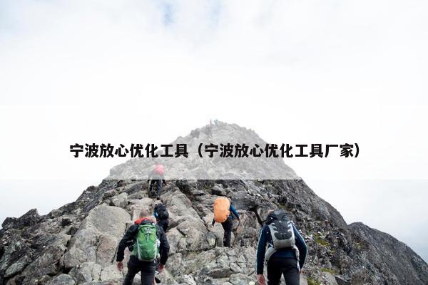 宁波放心优化工具（宁波放心优化工具厂家）