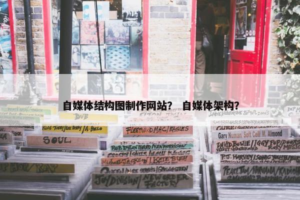 自媒体结构图制作网站？ 自媒体架构？