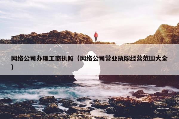 网络公司办理工商执照（网络公司营业执照经营范围大全）