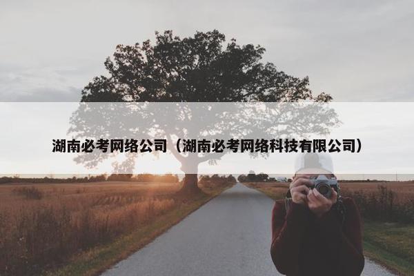湖南必考网络公司（湖南必考网络科技有限公司）