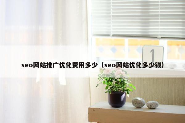 seo网站推广优化费用多少（seo网站优化多少钱）