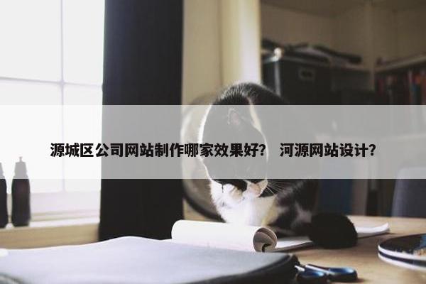 源城区公司网站制作哪家效果好？ 河源网站设计？