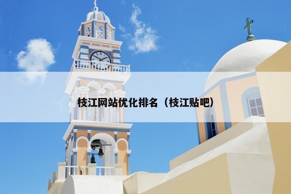 枝江网站优化排名（枝江贴吧）