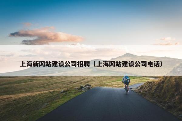 上海新网站建设公司招聘（上海网站建设公司电话）