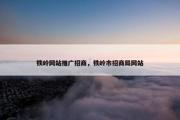铁岭网站推广招商，铁岭市招商局网站