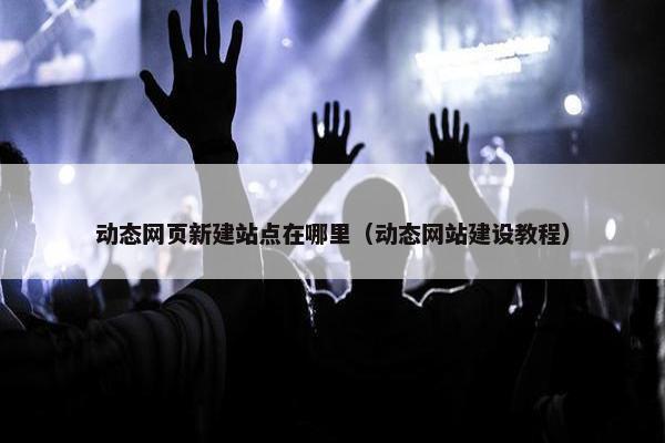 动态网页新建站点在哪里（动态网站建设教程）
