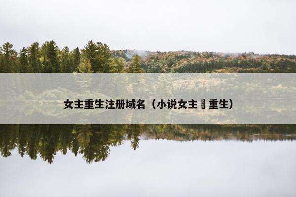 女主重生注册域名（小说女主婳重生）