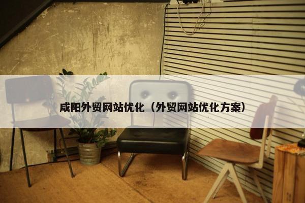 咸阳外贸网站优化（外贸网站优化方案）