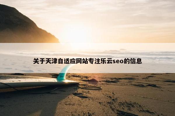 关于天津自适应网站专注乐云seo的信息