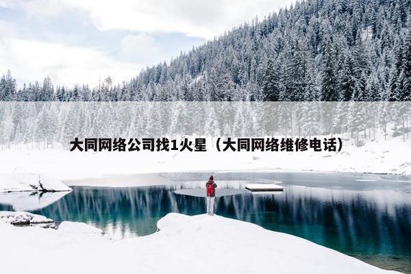 大同网络公司找1火星（大同网络维修电话）