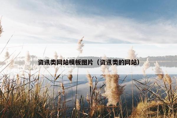 资讯类网站模板图片（资讯类的网站）