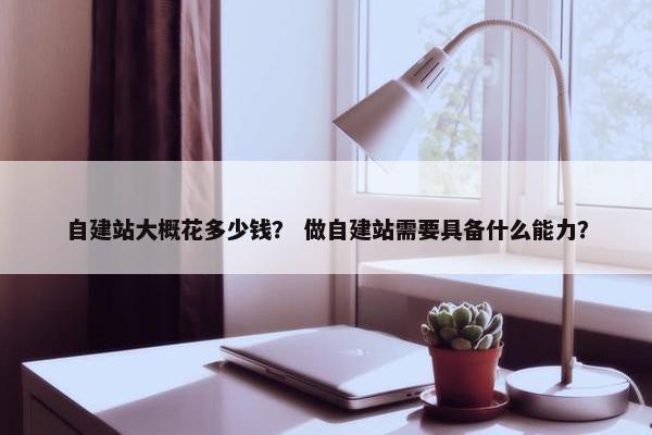 自建站大概花多少钱？ 做自建站需要具备什么能力？