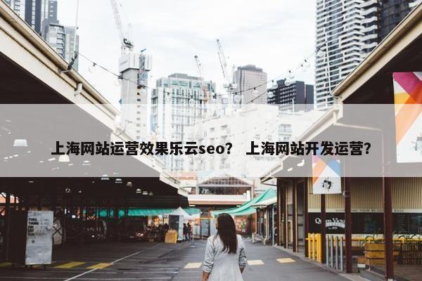 上海网站运营效果乐云seo？ 上海网站开发运营？