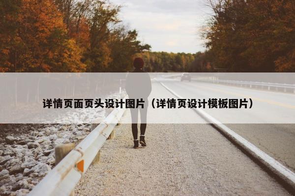 详情页面页头设计图片（详情页设计模板图片）