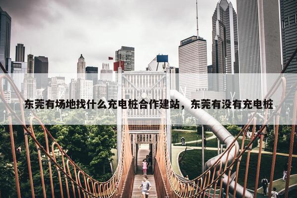 东莞有场地找什么充电桩合作建站，东莞有没有充电桩