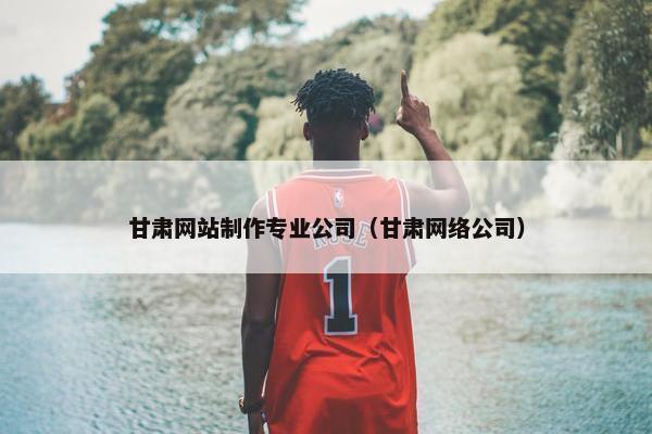 甘肃网站制作专业公司（甘肃网络公司）