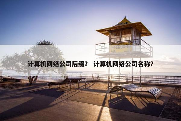 计算机网络公司后缀？ 计算机网络公司名称？