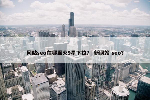 网站seo在哪里火9星下拉？ 新网站 seo？
