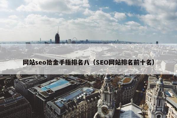 网站seo拾金手指排名八（SEO网站排名前十名）