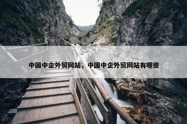 中国中企外贸网站，中国中企外贸网站有哪些