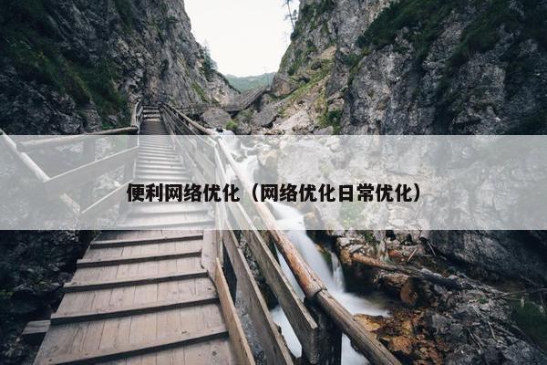 便利网络优化（网络优化日常优化）