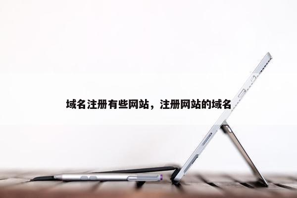 域名注册有些网站，注册网站的域名