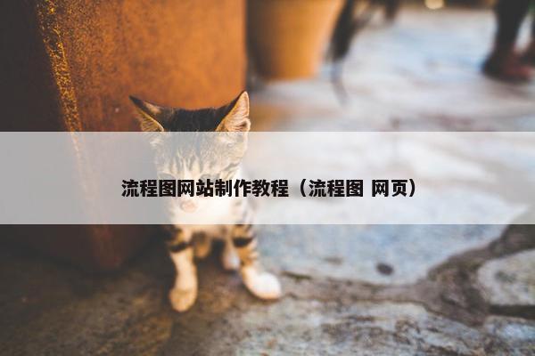 流程图网站制作教程（流程图 网页）