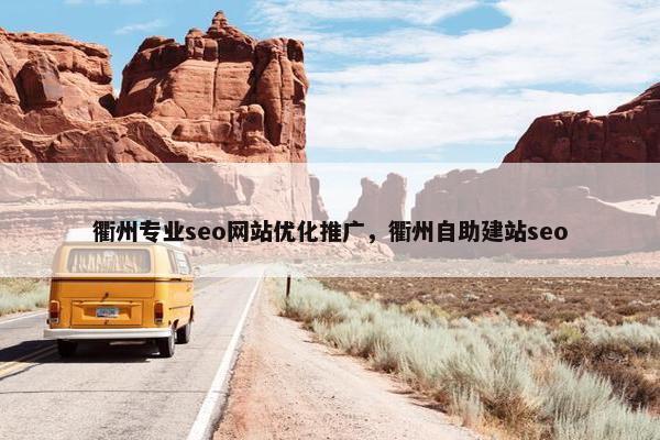 衢州专业seo网站优化推广，衢州自助建站seo